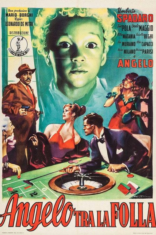 Angel in the crowd 1950 official movie poster