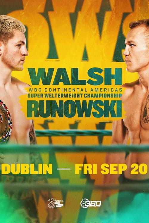 Callum Walsh vs. Przemyslaw Runowski 2024 official movie poster