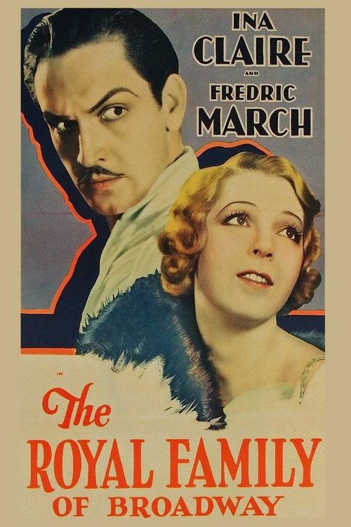 The Royal Family of Broadway 1930 official movie poster