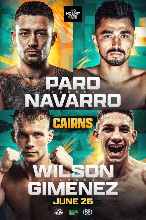 Liam Paro vs. Jonathan Navarro 2025 official movie poster