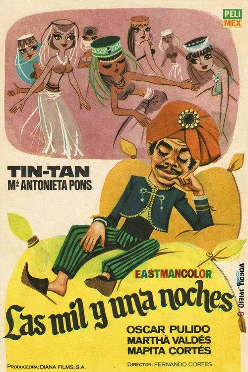 Las mil y una noches 1958 official movie poster