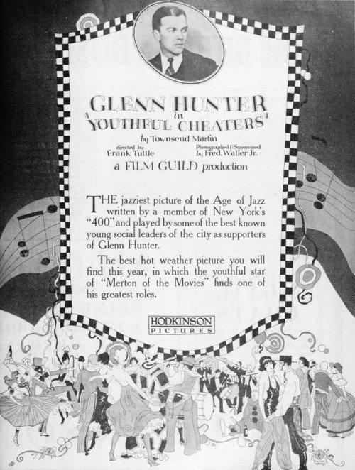 Youthful Cheaters 1923 official movie poster
