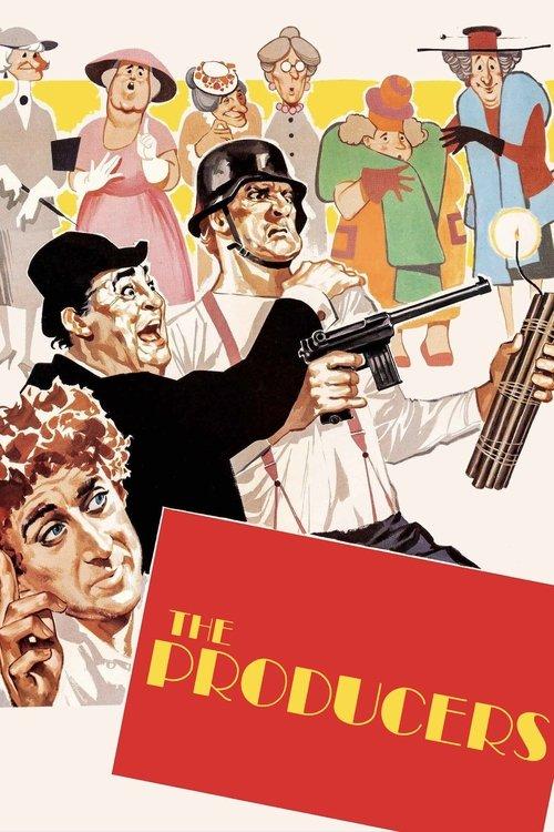The Producers 1968 official movie poster