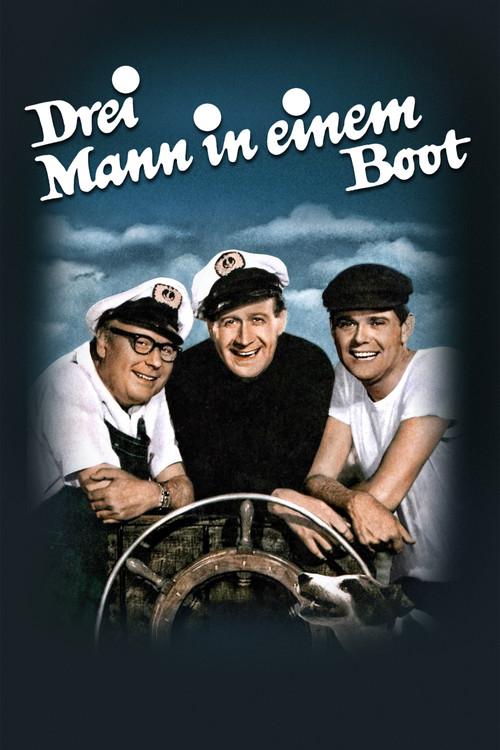 Drei Mann in einem Boot 1961 official movie poster
