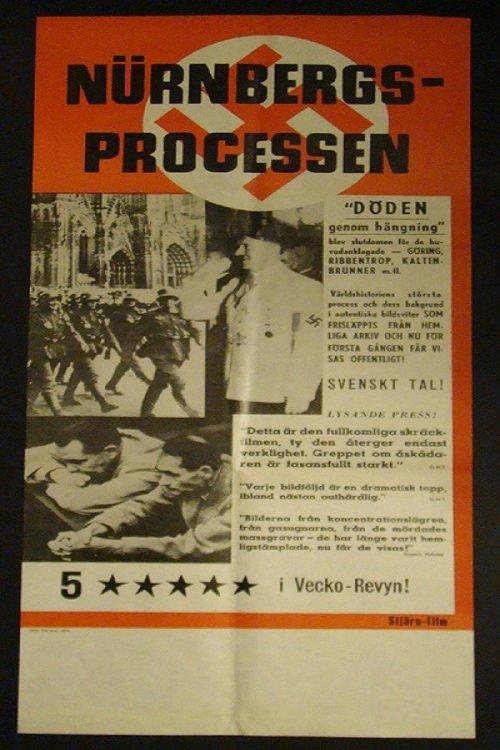 The Nuremberg Trials 1958 official movie poster