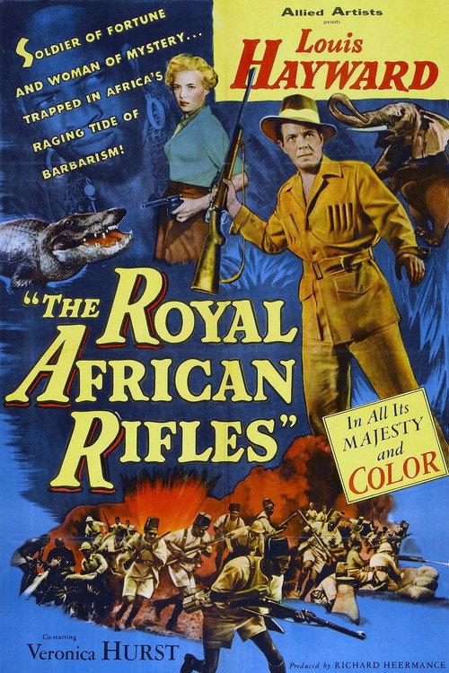 The Royal African Rifles 1953 official movie poster