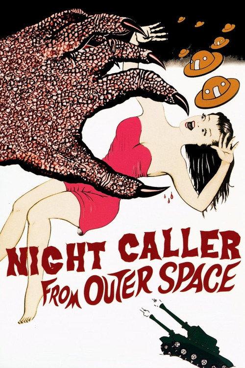 The Night Caller 1965 official movie poster