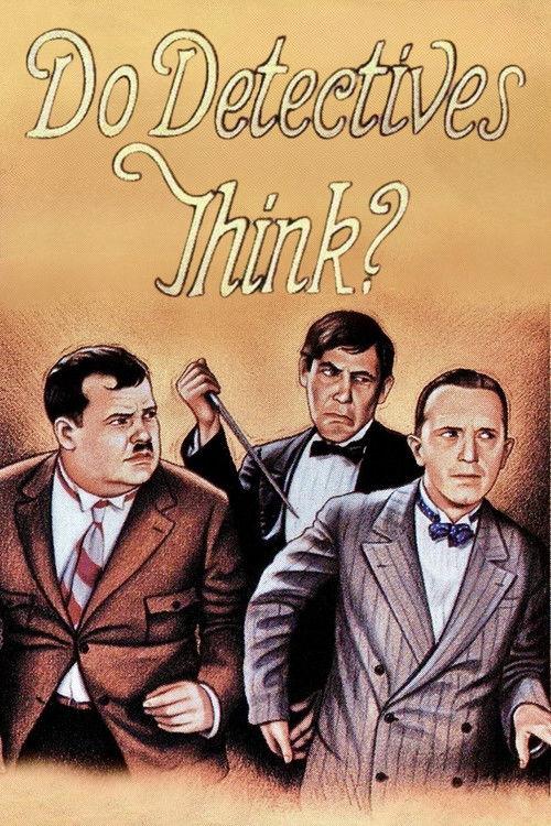 Do Detectives Think? 1927 official movie poster