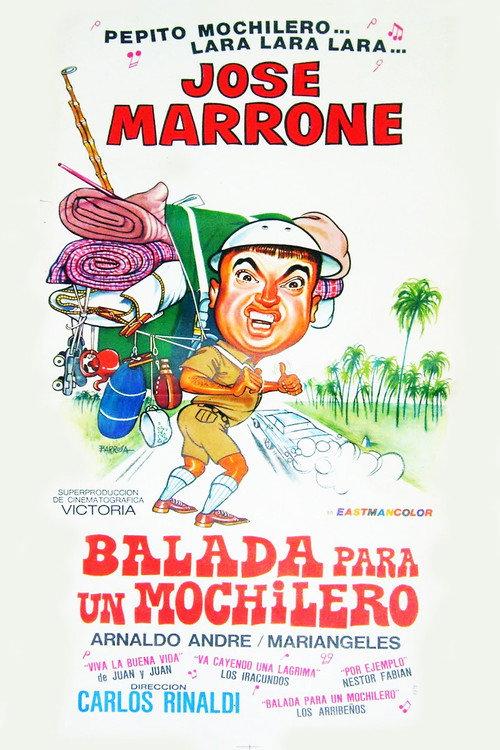 Balada para un mochilero 1971 official movie poster