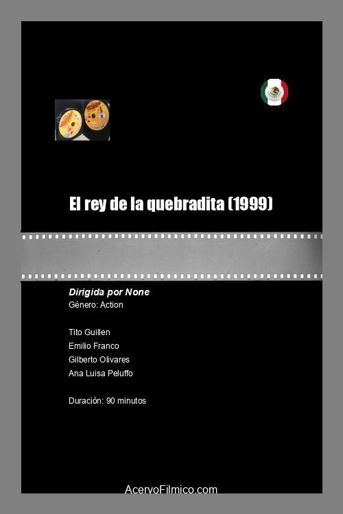 El rey de la quebradita 1999 official movie poster
