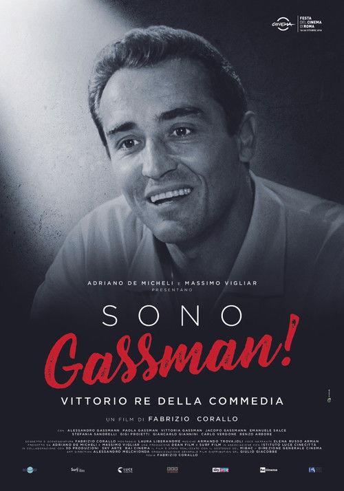 Sono Gassman! - Vittorio re della commedia 2018 official movie poster