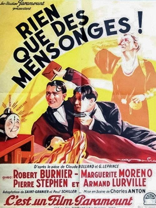 Nothing But Lies 1933 official movie poster