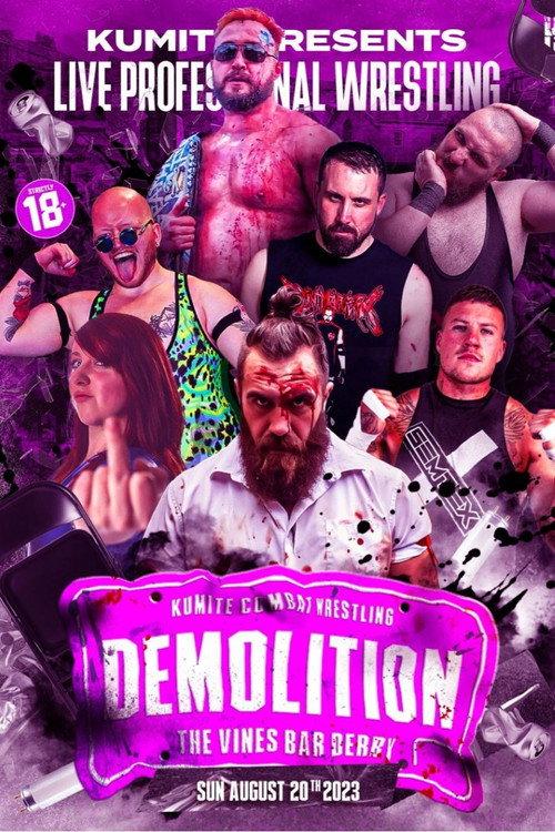 KCW: Demolition 2023 official movie poster