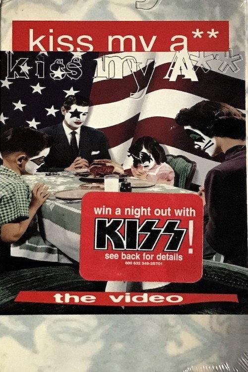 Kiss My Ass: The Video 1994 official movie poster