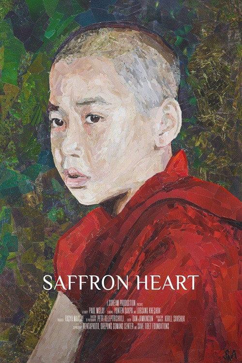 Saffron Heart 2019 official movie poster