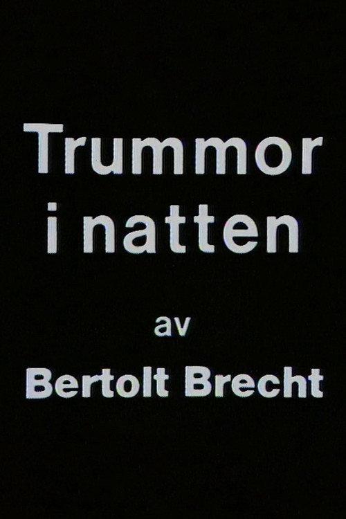 Trummor i natten 1972 official movie poster