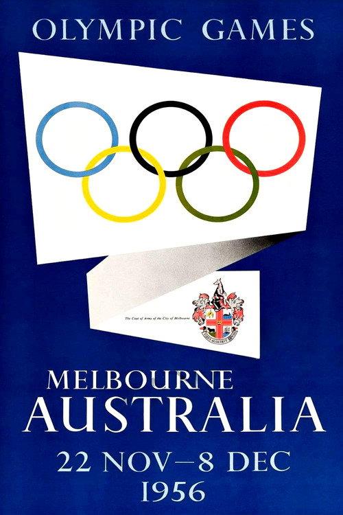 Olympic Games 1956 1956 official movie poster