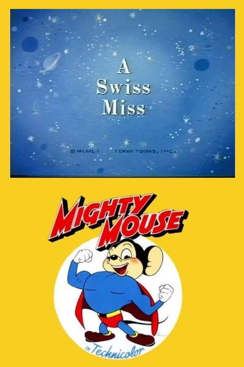 A Swiss Miss 1951 official movie poster