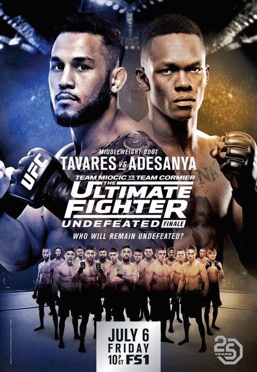The Ultimate Fighter 27 Finale 2018 official movie poster