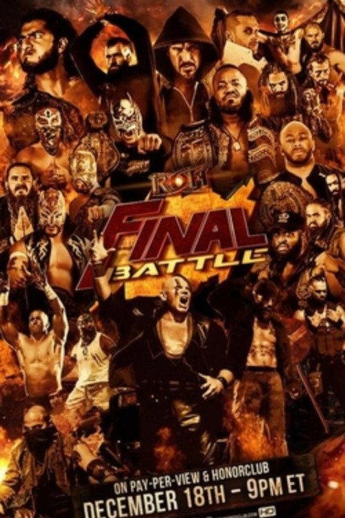 ROH: Final Battle 2020 2020 official movie poster