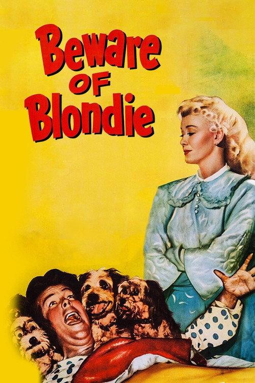 Beware of Blondie 1950 official movie poster