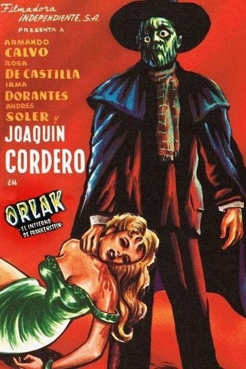 Orlak, the Hell of Frankenstein 1960 official movie poster
