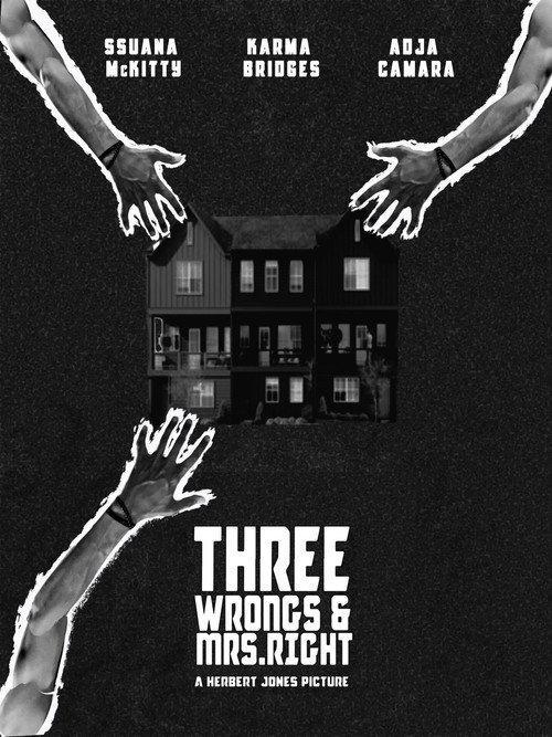 Three Wrongs & Mrs. Right 2024 official movie poster