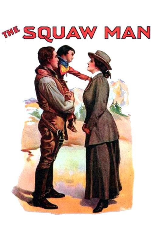 The Squaw Man 1914 official movie poster