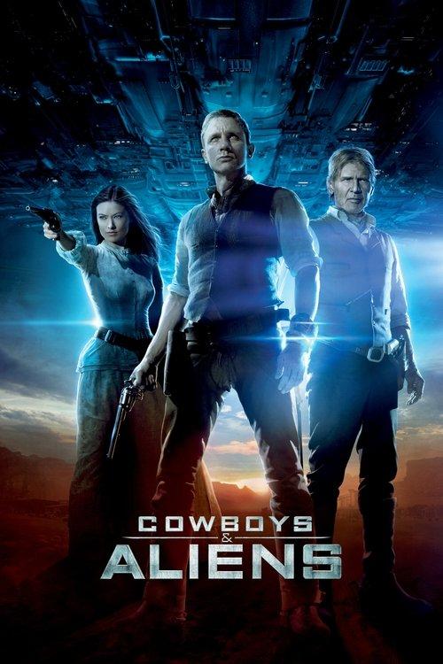 Cowboys & Aliens 2011 official movie poster