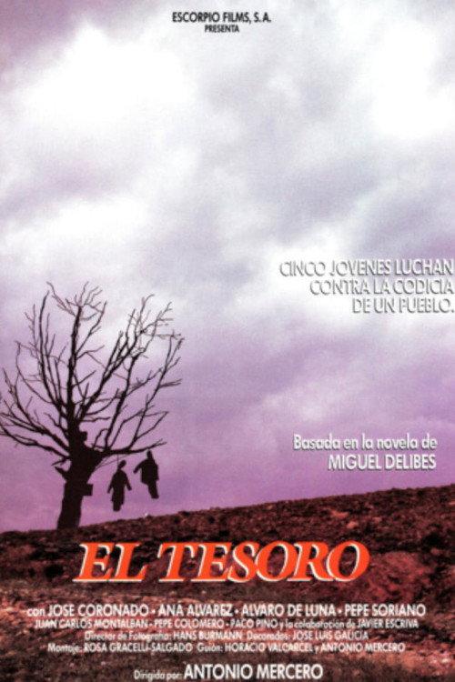 El tesoro 1988 official movie poster