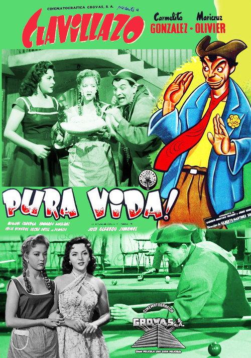 Pura vida 1956 official movie poster