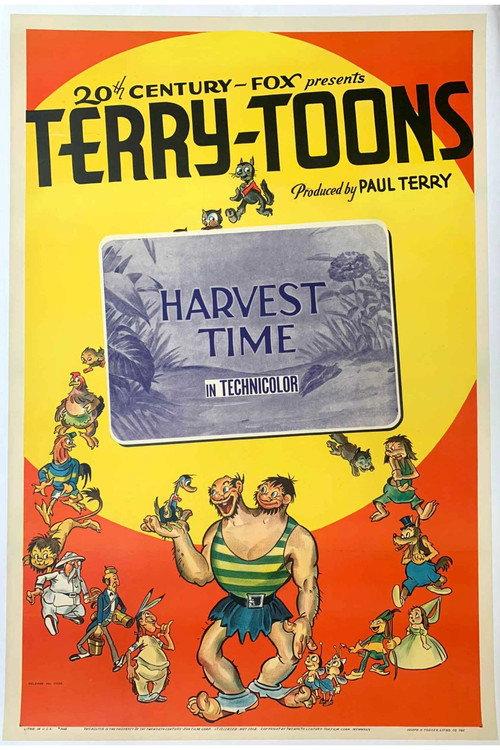 Harvest Time 1940 official movie poster