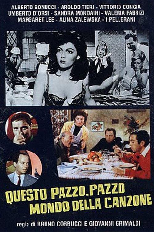 Questo pazzo, pazzo mondo della canzone 1964 official movie poster