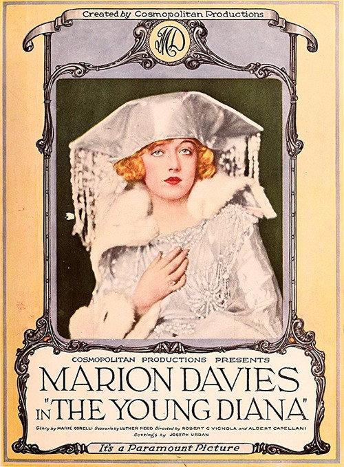 The Young Diana 1922 official movie poster