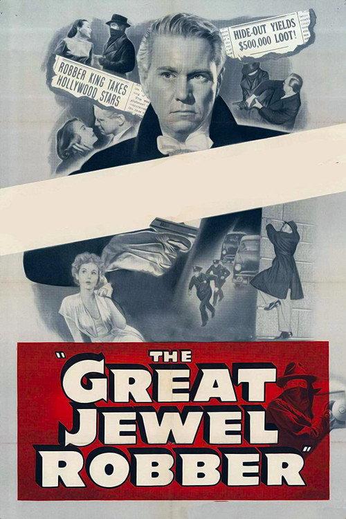 The Great Jewel Robber 1950 official movie poster