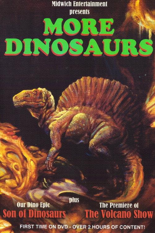 More Dinosaurs 1985 official movie poster