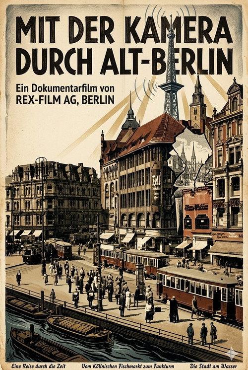 A Camera Journey Through Old Berlin 1928 official movie poster