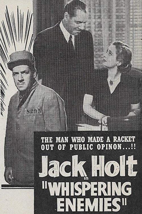 Whispering Enemies 1939 official movie poster
