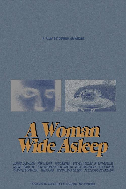 A Woman Wide Asleep 2023 official movie poster