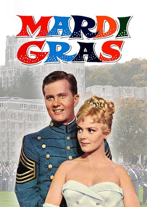 Mardi Gras 1958 official movie poster