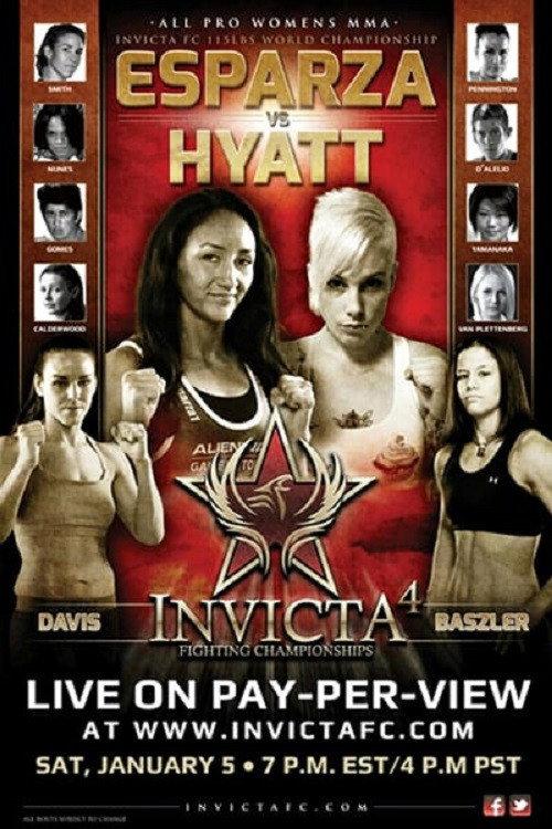 Invicta FC 4: Esparza vs. Hyatt 2013 official movie poster