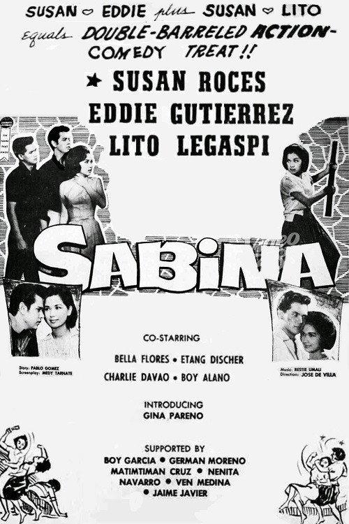 Sabina 1963 official movie poster
