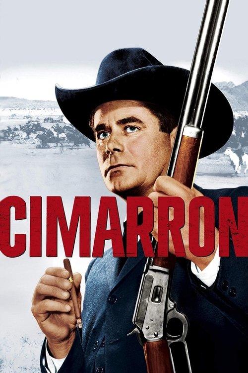Cimarron 1960 official movie poster