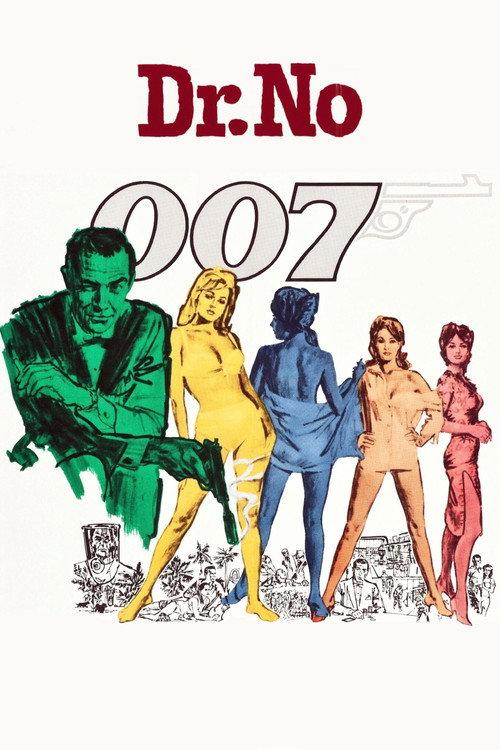 Dr. No 1962 official movie poster