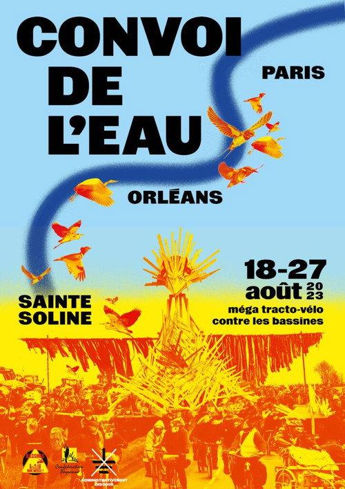 Le convoi de l'eau 2024 official movie poster