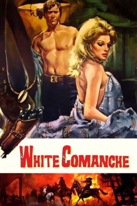 White Comanche 1968 official movie poster