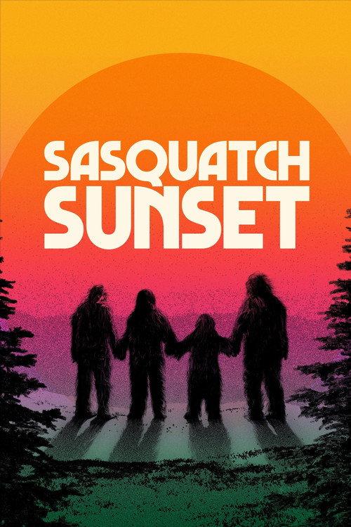 Sasquatch Sunset 2024 official movie poster