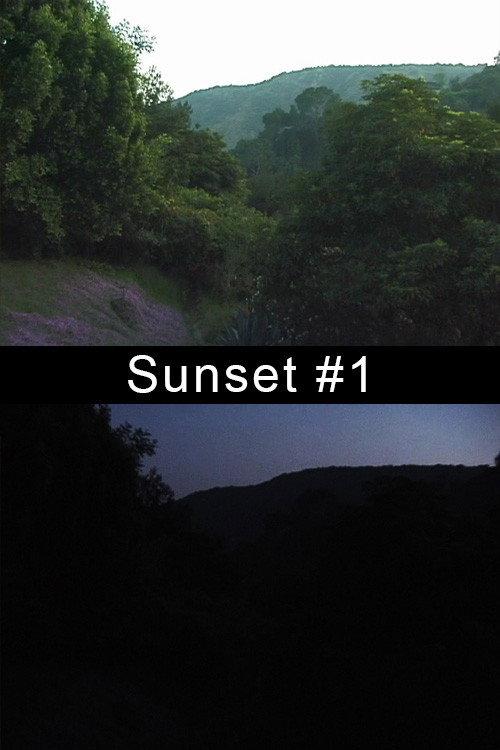 Sunset #1 2001 official movie poster