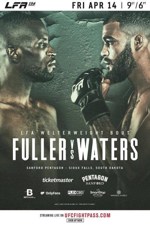 LFA 156: Fuller vs. Waters 2023 official movie poster