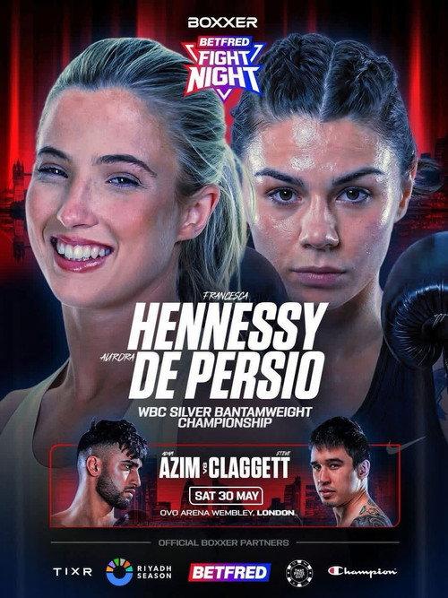 Francesca Hennessy vs. Aurora De Persio 2026 official movie poster